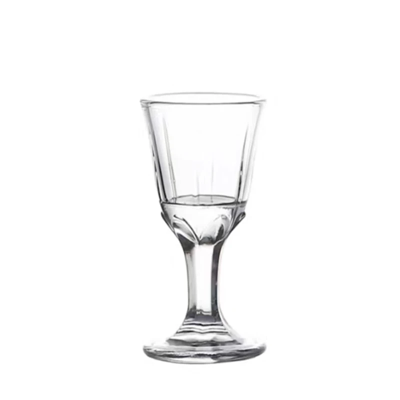 HeY LiLac-Juego de botellas Baijiu de lámina dorada transparente para el hogar, vaso de chupito de 10ml, dispensador de tazas de espíritus de vidrio de pequeña capacidad transparente