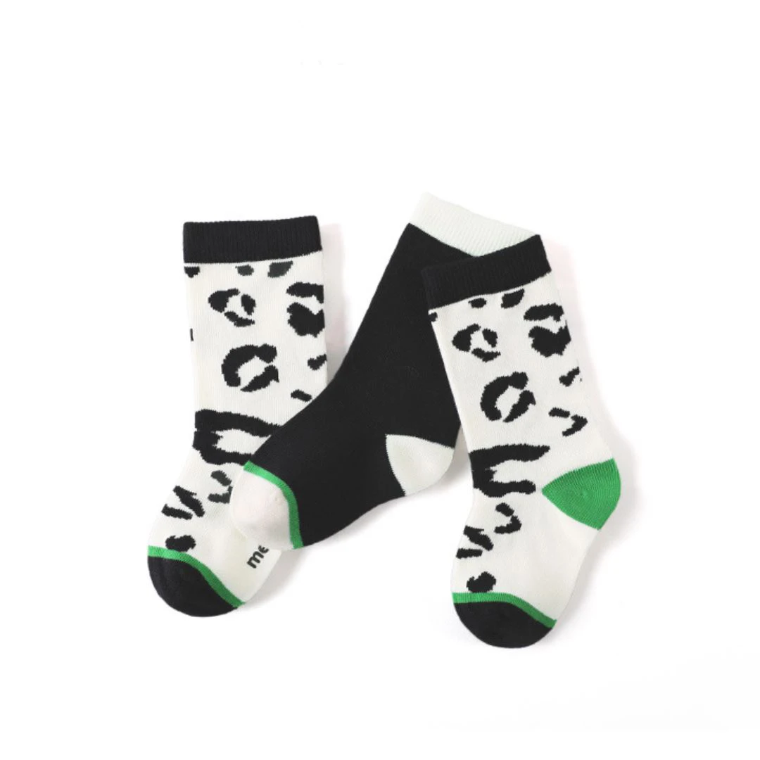 MEIKAN 2 Pair  Kids Boy Socks Cotton Girl Socks Summer Breathe Socks for Child Sport School Daily 2-12 Years Kids Socks