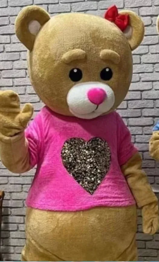 

Adult Plush Teddy Bear Mascot Costume Anime Cosplay Costumes Furry Fursuit Cartoon Characters for Parties Christmas Carnival