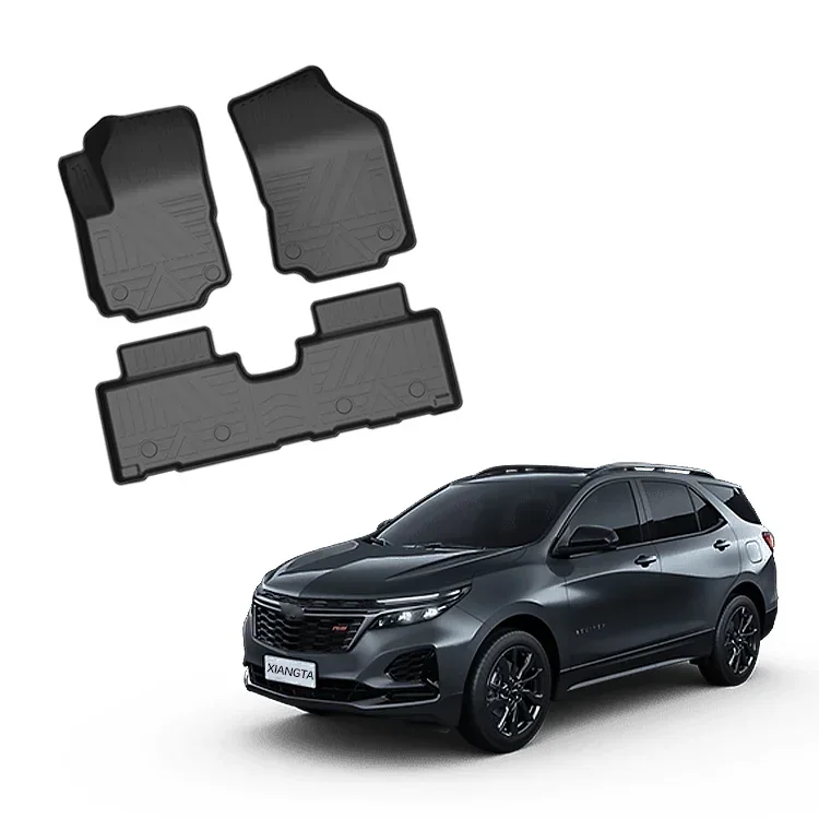 High Quality TPE Material Front Rear Car Mats for Chevrolet Equinox Tpe Car Mats Car Accessories Floor Mat