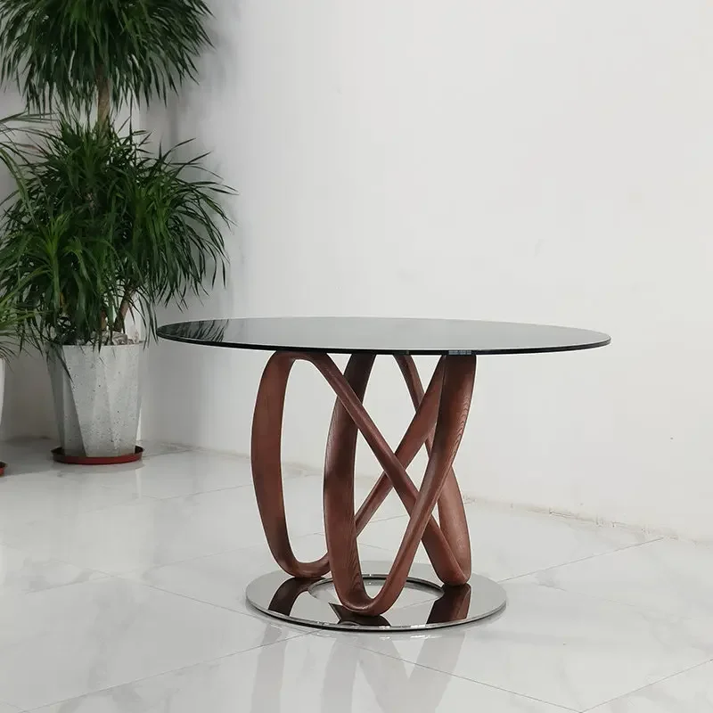 Kitchen Fashion Dining Table Center Salon Restaurant Lounge Reception Dining Table Luxury Poker Muebles Living Room Furniture