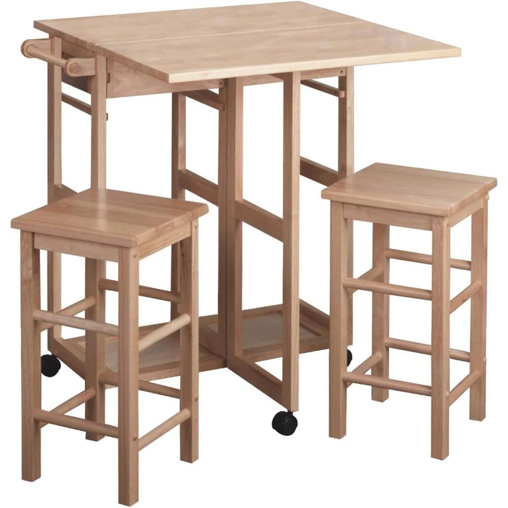 

Square Kitchen Table, Natural Beech Wood Dining Table