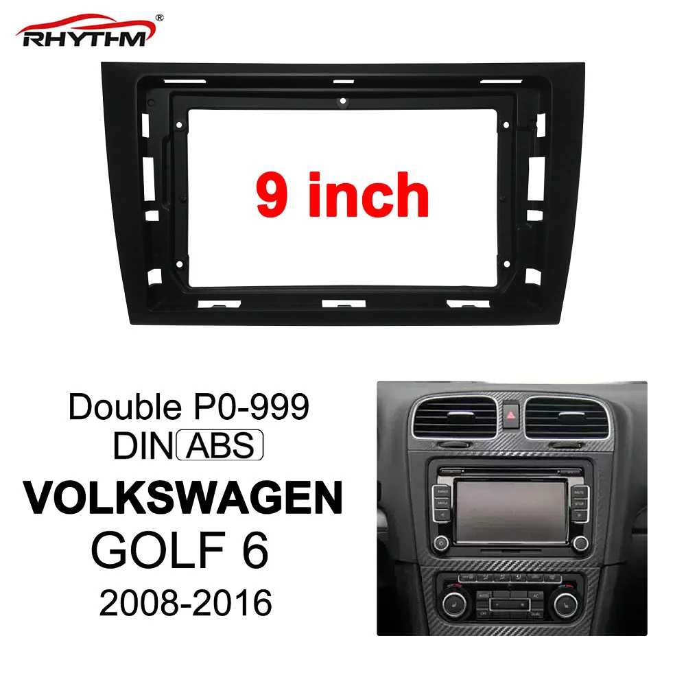 

Автомобильная панель для Volkswagen Golf 6 2008-2016, 9 дюймов, 2Din