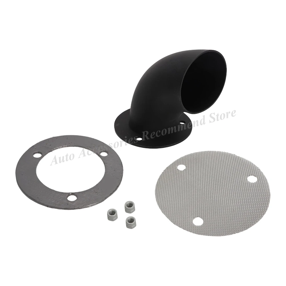 Para CF MOTO CForce 850 1000 Overland Z Force: Ponteira de Escape de 60mm em Aço Inoxidável com Pára-fogo, Junta e Porcas