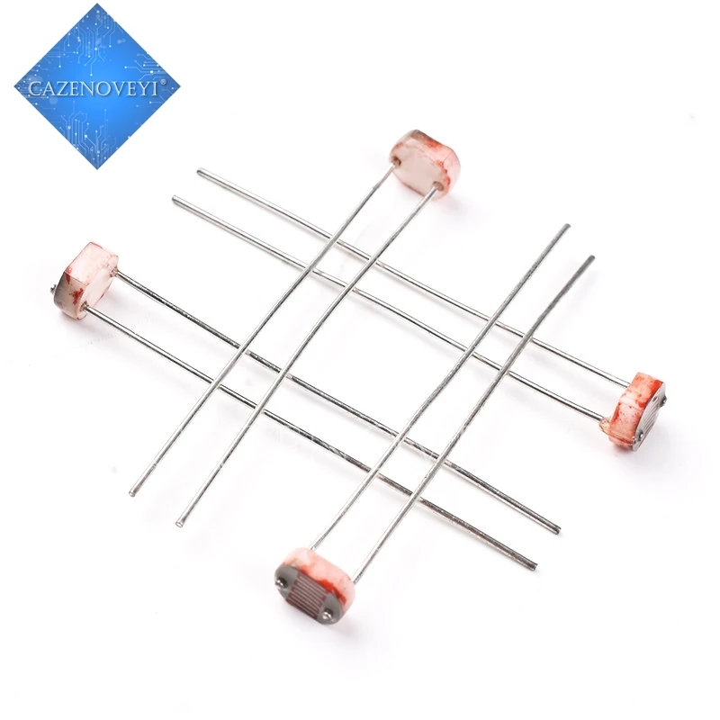 5pcs/lot 12528 light dependent resistor photoresistor resistor 12mm photosensitive resistance 35515