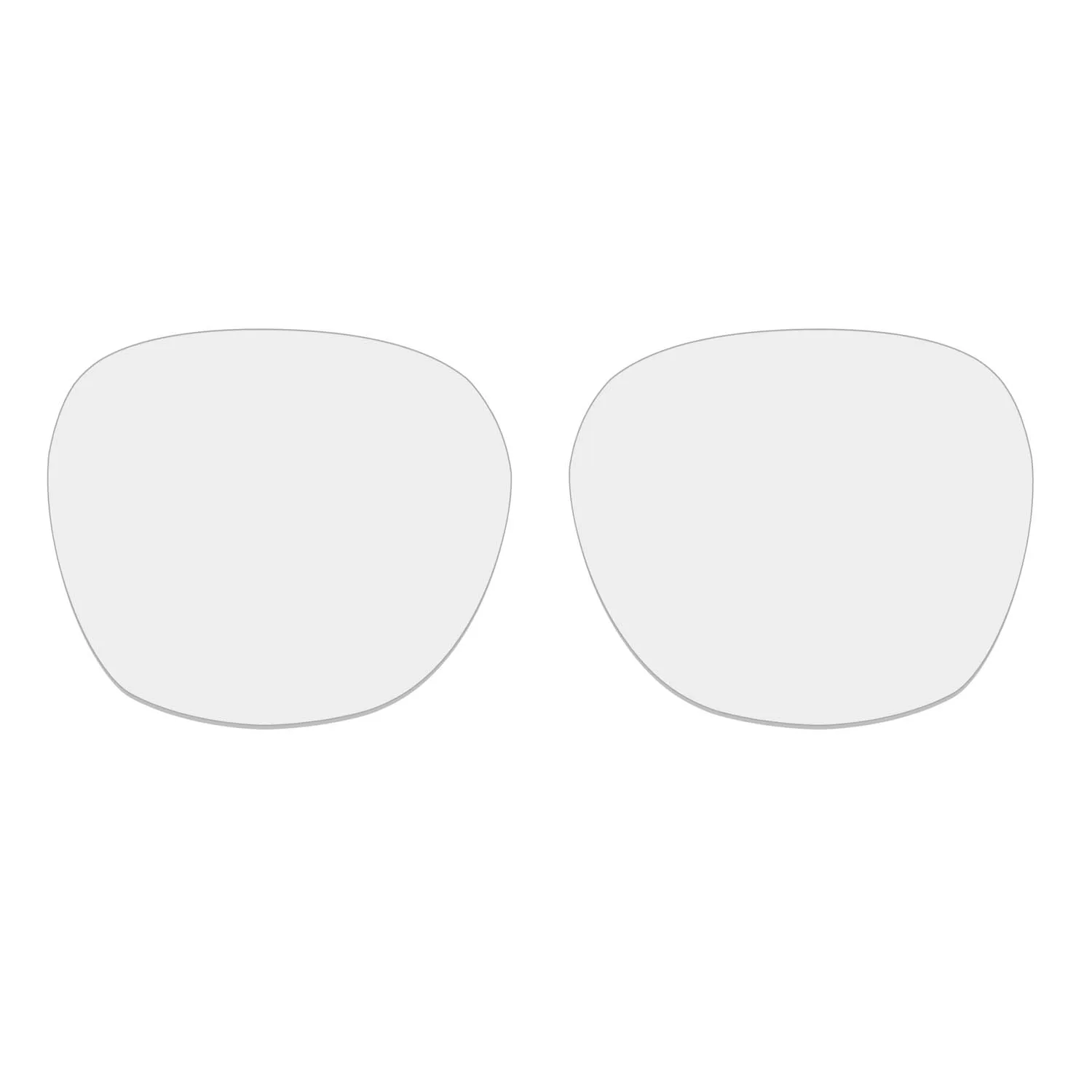 

Hkuco Mens Replacement Lenses For Garage Rock Sunglasses Transparent Polarized