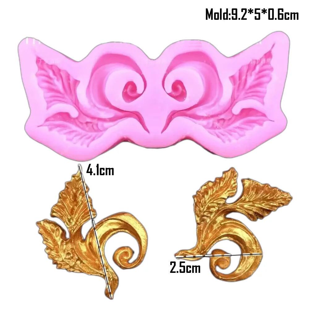 25 Kinds Retro Relief Flower Silicone Molds Fondant Chocolate Candy Gumpaste Lollipop Crystal Epoxy Soft Clay UV Resin Bake Tool