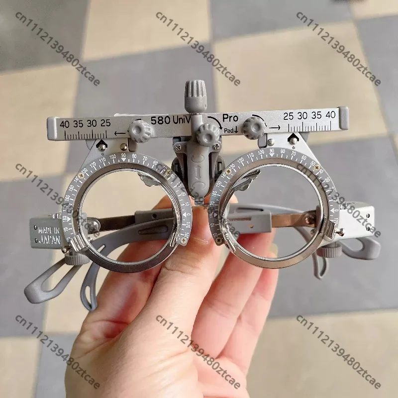 Pure Titanium Adjustable Optometry Trial Frame Spectacle Test Frame Optical Shop Refraction Auxiliary Tool