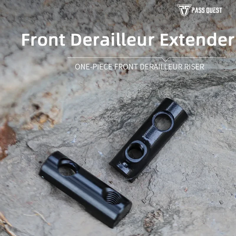 

PASS QUEST Road Bike Front Derailleur Extender: Premium Bike Accessory