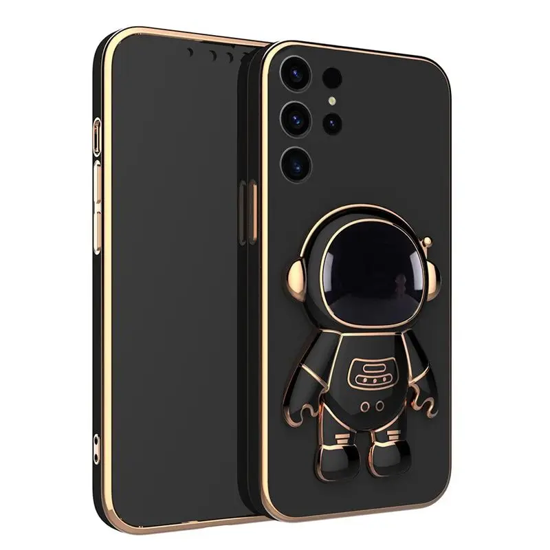 

Luxury Phone Case For Samsung Galaxy S25 Ultra Plus 5G Shockproof Silicone Kickstand Cover Samsung Galaxy S25 Plus Ultra 5G S 25