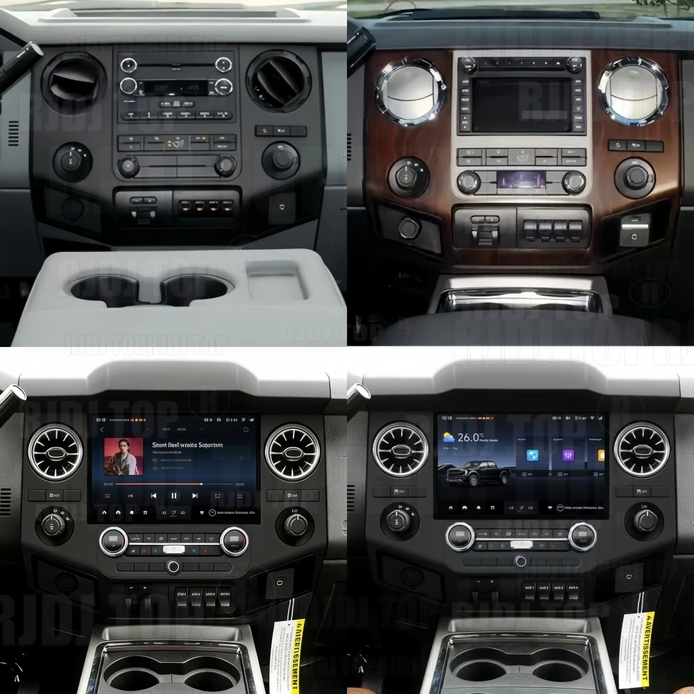 For Ford F250 F350 F450 F650 2009-2015 Android Car Radio Stereo Receiver Autoradio Multimedia Player GPS Navi Head Unit CarPlay