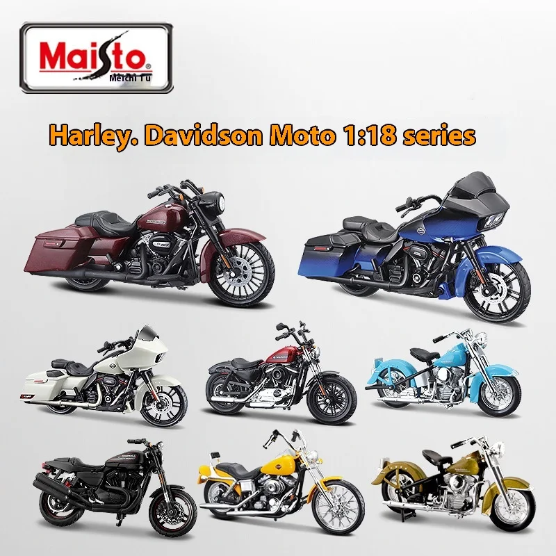 1:18 Maisto 2018 Cvo Breakthrough Die Casting Simulation Die Casting Alloy Surprise Motorcycle Collection Model Toy Boy Gift