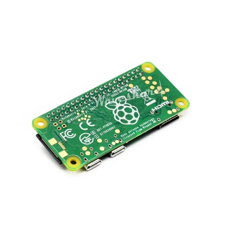 VivaRaspberry Pi Zero WH (built-in WiFi, Pre-soldered Headers) Development Kit Type A, Basic Components