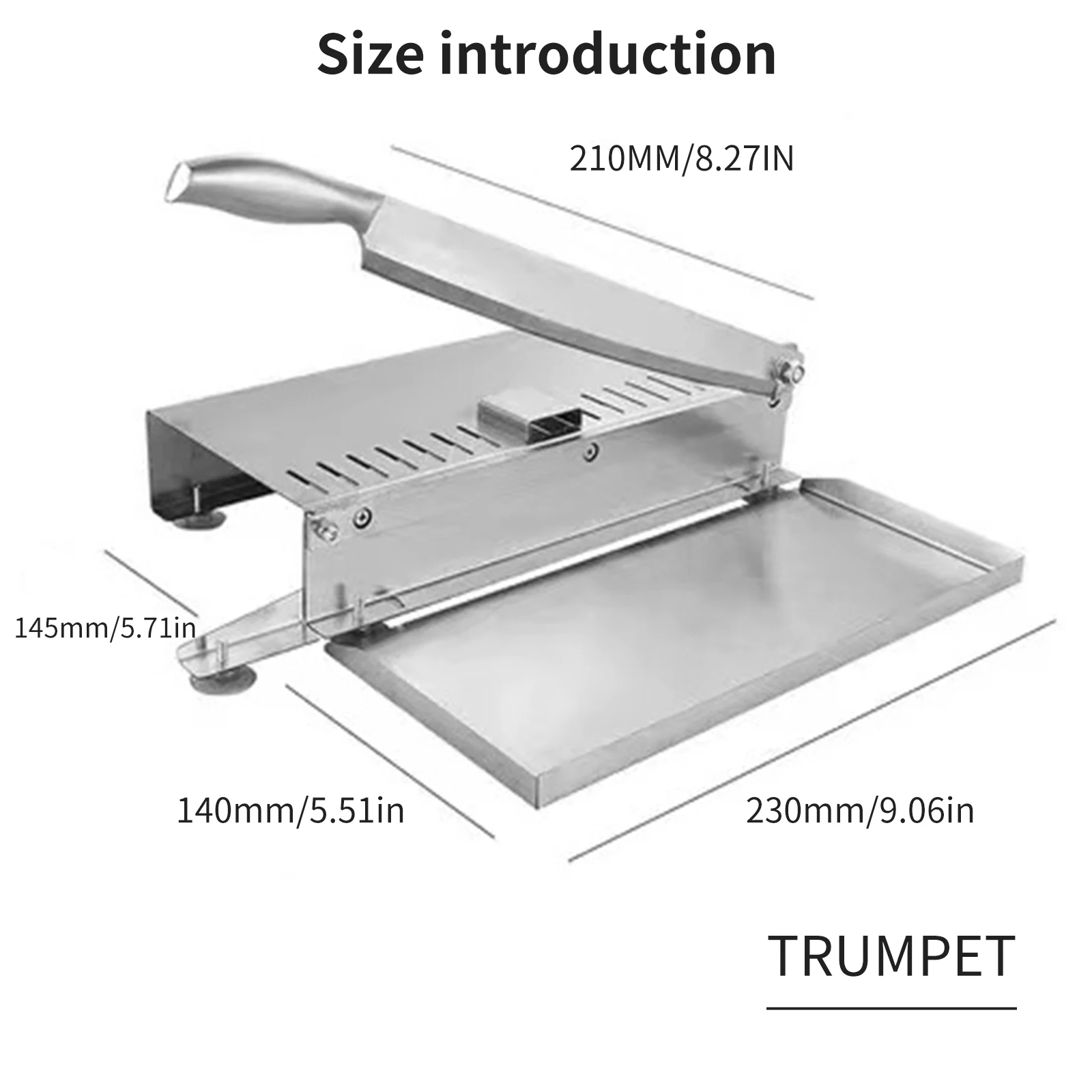 Commercial Manual Lamb Slicer Bone Cutting Machine Beef Herb Mutton Rolls Cutter Meat Slicer Kitchen Gadgets Household
