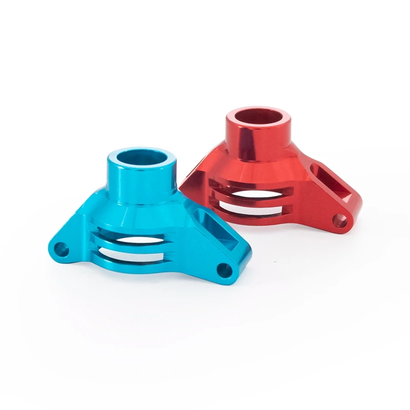 2 Stuks Aluminium Achter Knuckle Armen Rechtop Hub Carrier Voor Tamiya TT02 TT-02 Rc Auto Upgrade Onderdelen Accessoires