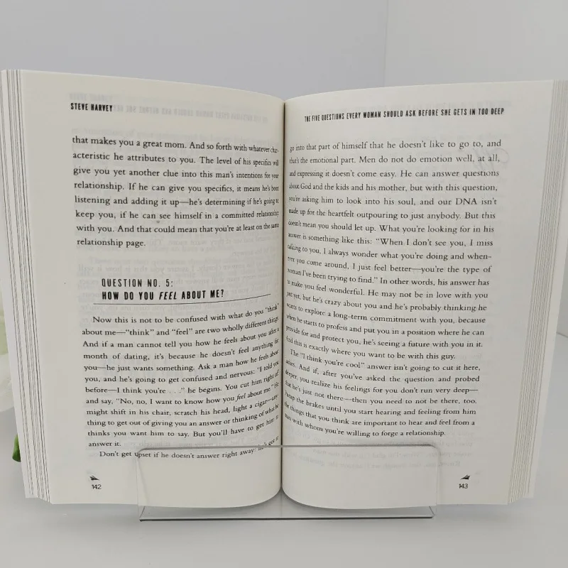 التمثيل مثل سيدة، فكر مثل الرجل بقلم ستيف هارفي: ما يعتقد الرجال حقًا عن الحب والعلاقات #5