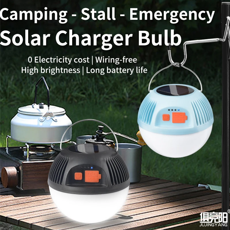 

Camping Light Rechargeable Led Camping Emergency Tent Light Outdoor Camp Atmosphere Light Home Eye Protection Work Light