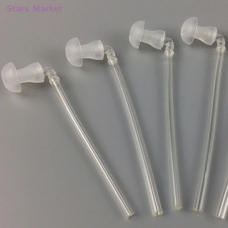 New 1Set Hearing Aid Hearing Earplug Ear Plugs Eartips Domes With Sound Tube For Box Type Behind Ear Hearing Aids Accessories