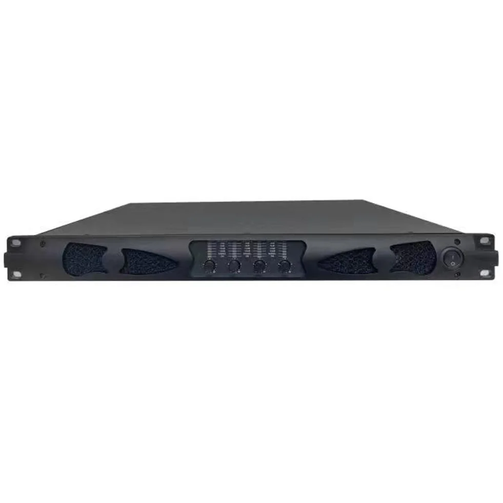 Professional Audio 1u 4 Channel Low Power M4-500 4*500W DJ Digital Power Amplifier