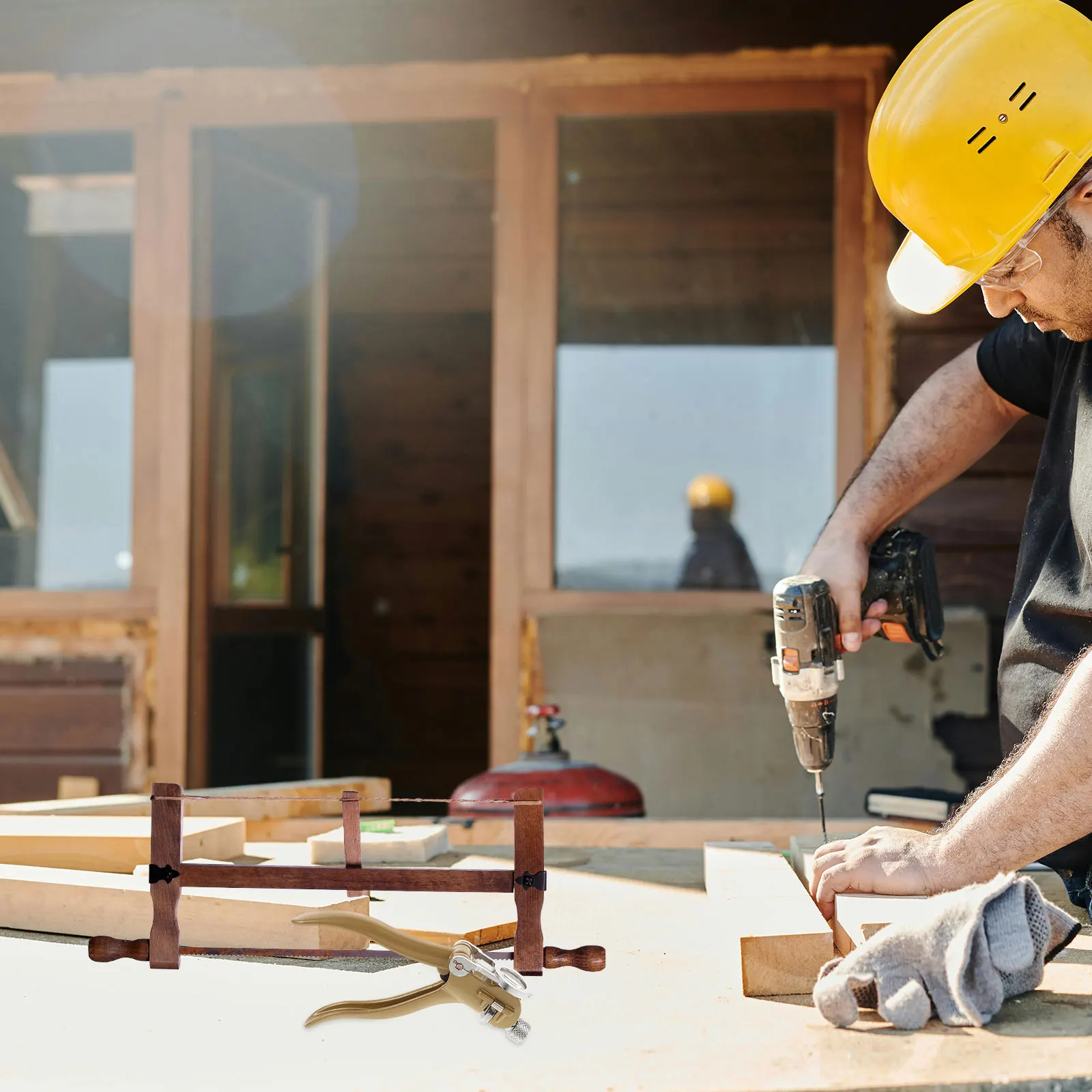 

Golden Adjustable Saw Set Plier Tool Woodworking Manual Sawset Puller for Hand Coping Hacksaws Steel Teeth