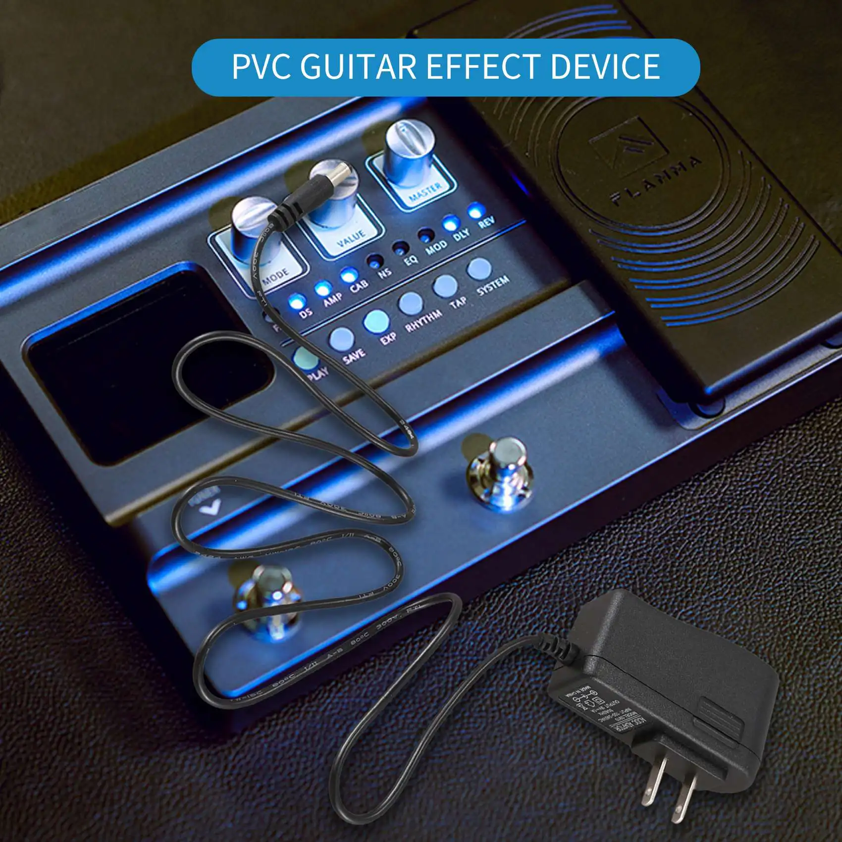 CGDS-Guitar Feeects Pedal Mains Replacement Power Supply AC Adaptor 9V 1A