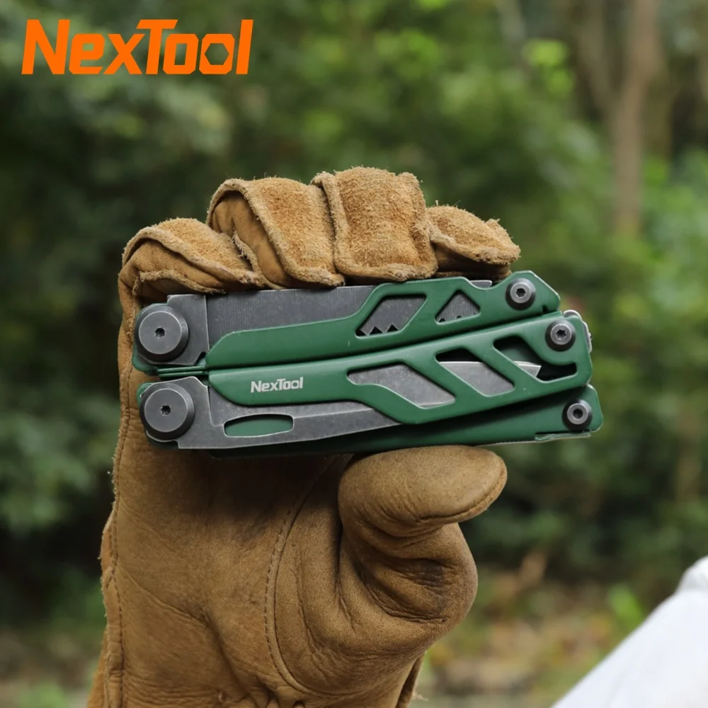 Image of NexTool Flagship Pro 16-in-1 Multifunktionswerkzeug Klappzange EDC Handwerkzeug Messer Säge Schraubendreher Schere für Outdoor-Camping und Survival