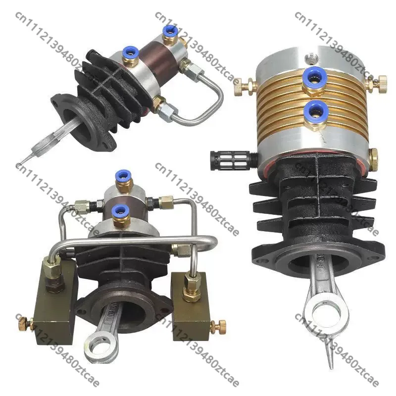 Universal High Pressure Pump Cylinder Head Assembly 30-40MPA Inflator Parts