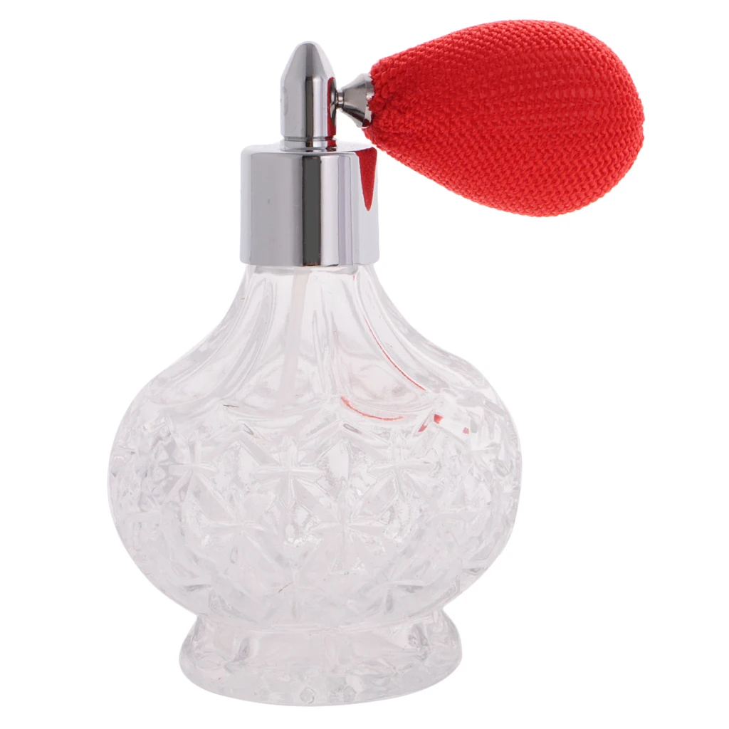 1pcs 100ml Empty Glass Vintage Perfume Aftershave Bottle Spray Atomizer Gift