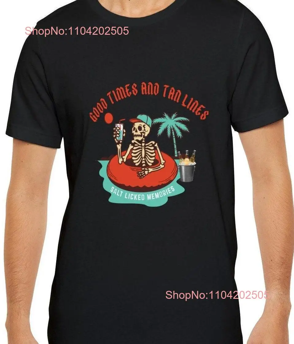 Jersey T Shirt skeleton vacation DTG with Unique Design attractive printing technique for buyers looking original gifts