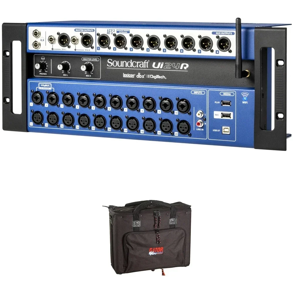 For Soundcraft Ui24R 24-Channel Digital Mixer Multi-Track USB Recorder With Wireless Control