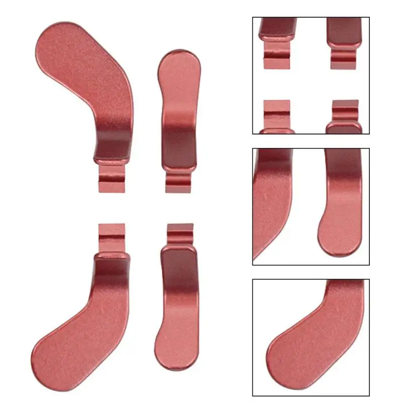 Metal Paddles For Elite Controller Paddles Hair Trigger Locks Replacement Parts For Elite 2 Controller 4PCS