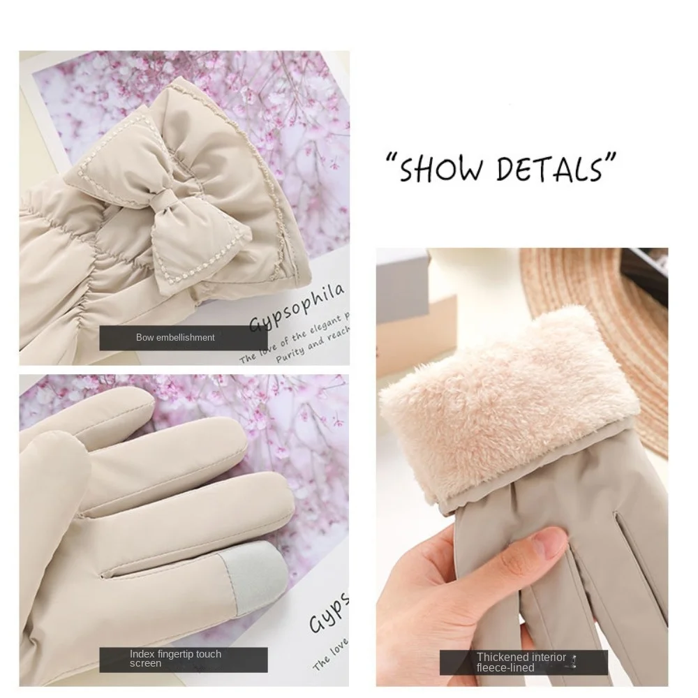 New Touchable Screen Winter Gloves Warm Full Finger Driving Mittens Skiing Gloves Outdoor Sports image 5