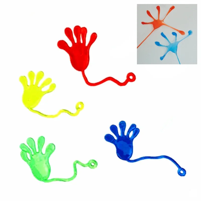 3/5Pcs Kids Sticky Hands Palm Party Favor Toys Novelties Prizes Birthday Gift toys for children Slime Toys  Deformed Toy