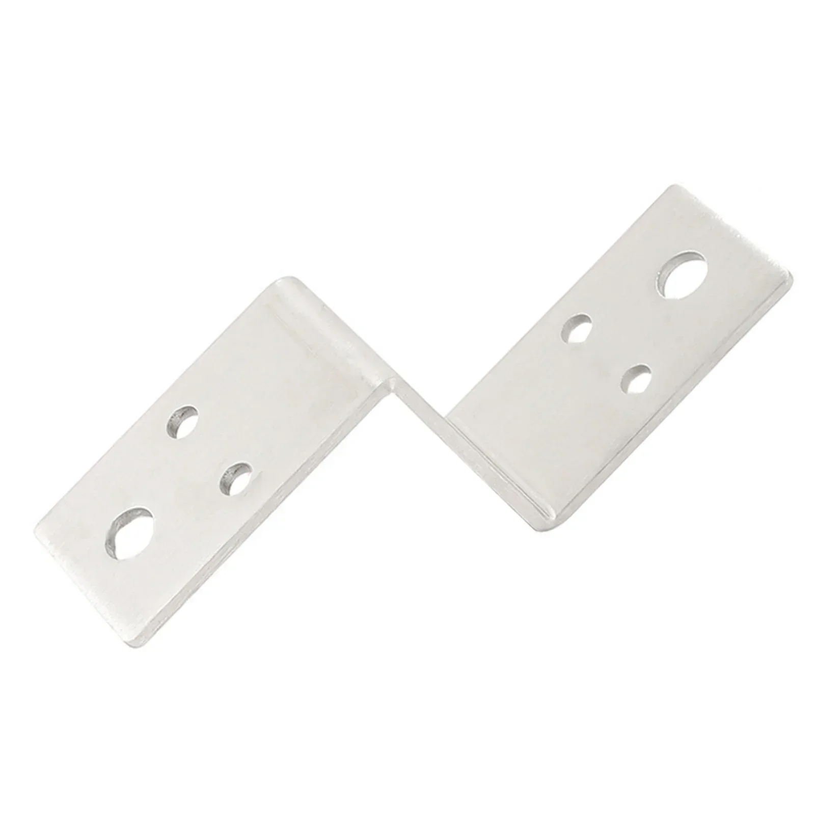 Stainless Steel Z-shaped Corner Fixed Connector 2.5MM For Hanging Cabinets Thickened Widened Trapezoidal Fixed Connector