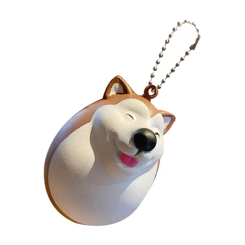 

Dog Egg Squeeze Toy Key Charm Slow Rebound Squeeze Dog Egg Creative Adorable Cartoon Animal Dog Egg Figure Toys For Stress