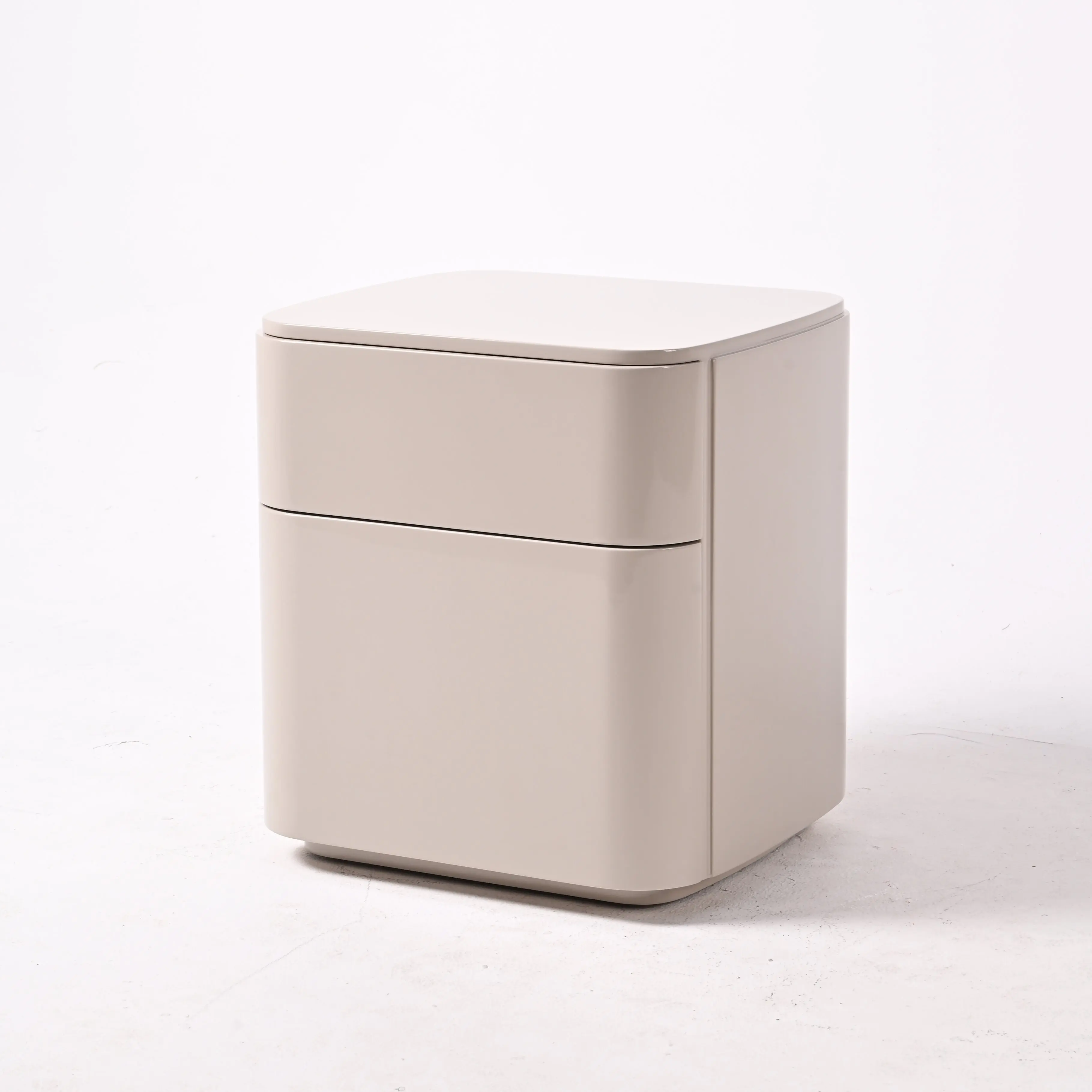 

Modern Luxury Designer Bedside Tables Wooden Panel Bedside Tables Bedroom Home Hotel Apartment Furniture Painted