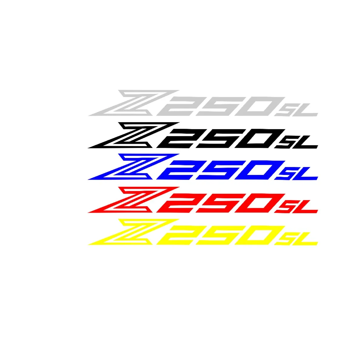 

Motorcycle Stickers Emblems Diversion Shell Sticker for KAWASAKI Z250SL Z250 SL Z 250SL logo a pair