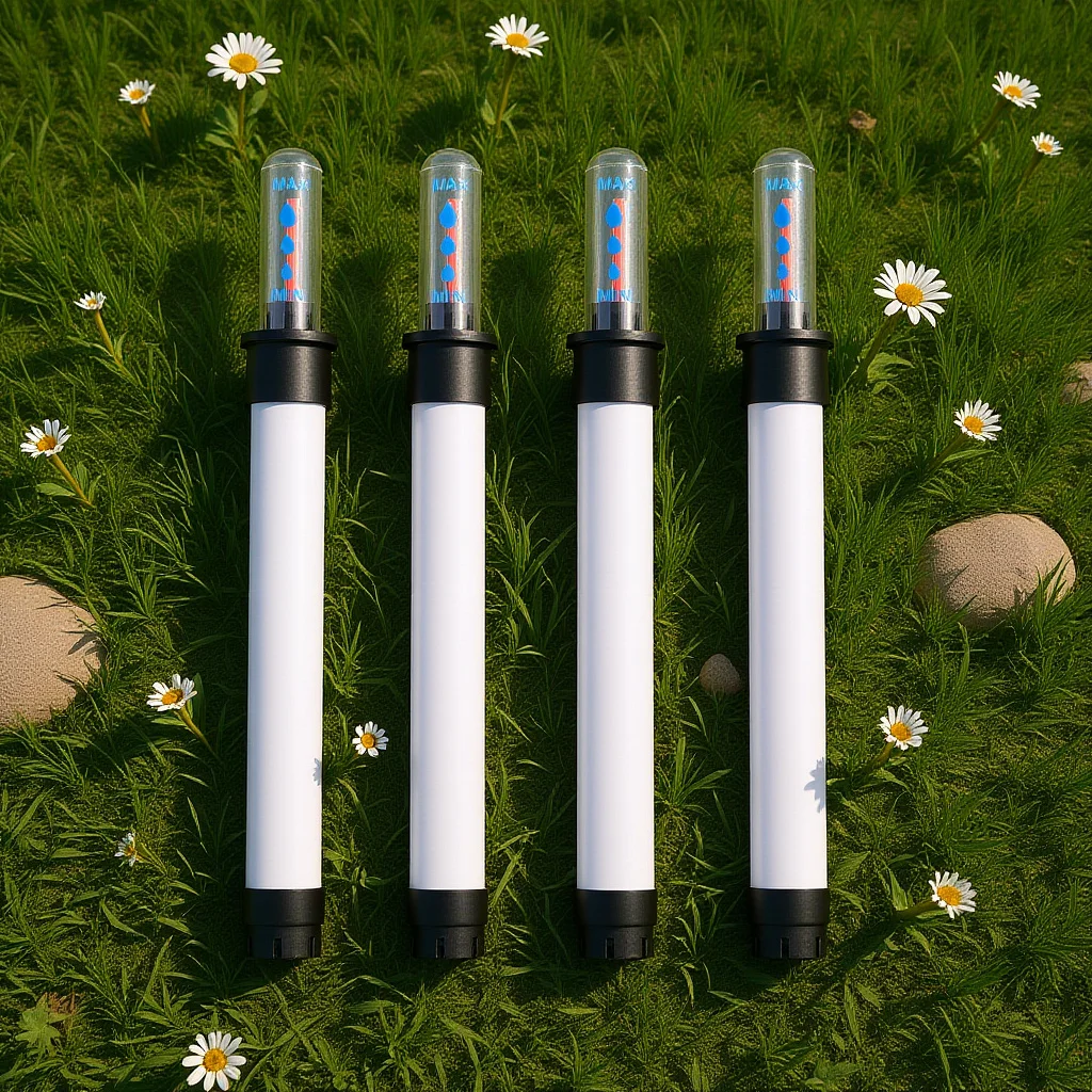 

4Pcs Water Level Indicator Gardening Tool No Assembly Potted Plant Moisture Gauge Water Shortage Reminder Meter