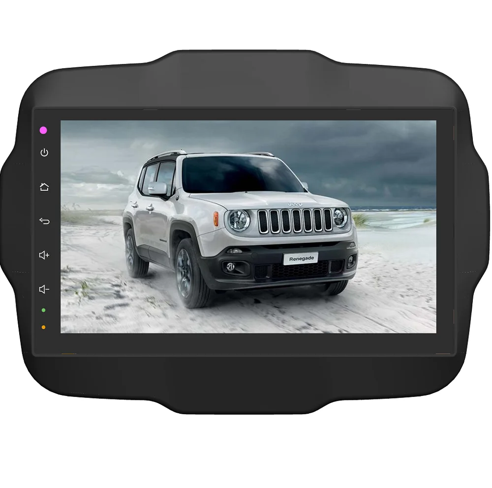 

10.1" Touch Screen Jeep Renegade 2015- Dashboard Replacement Android 9.0 Quad Core, PX30, Car GPS & Navigation