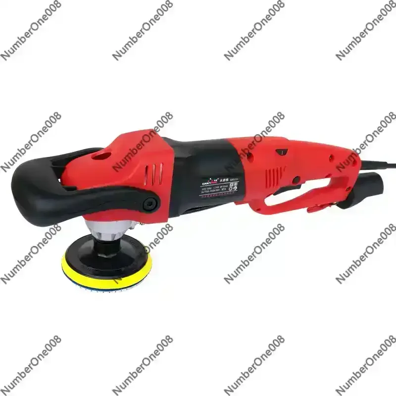 1200W Wet Stone Polisher, Portable Water Fed Grinder for Concrete Granite, Electric Hand Polishing Machine with Water Inject