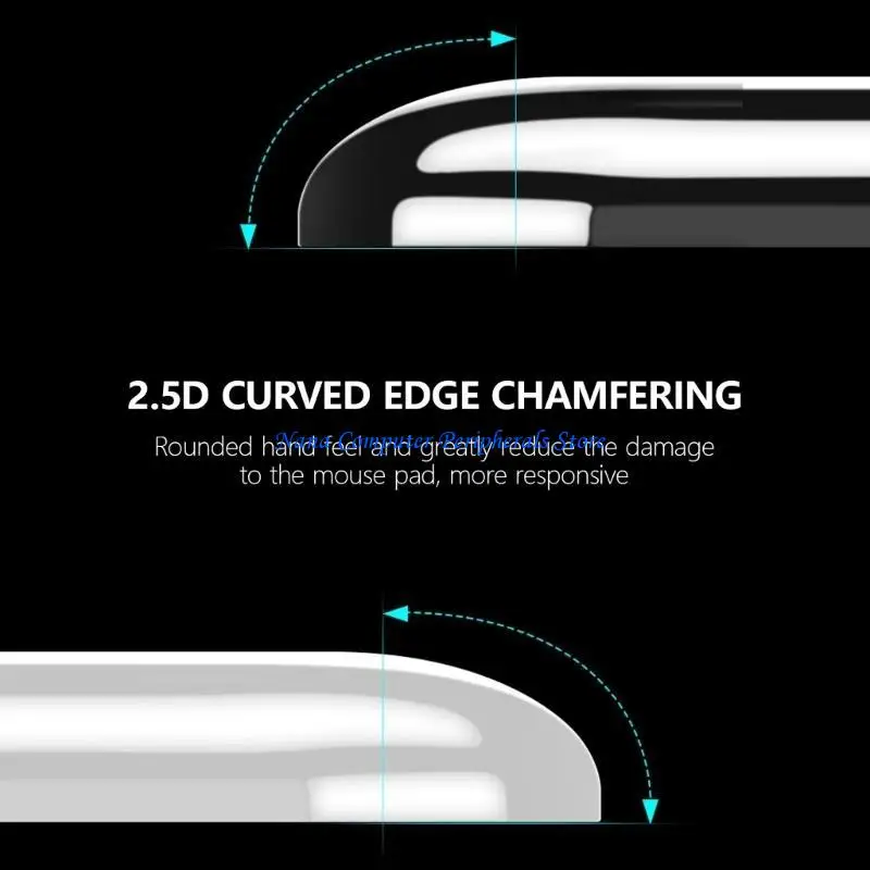 

F68C Glass Mouse Feet Clates для мыши V2 усиливает игры точные плавные Sricker