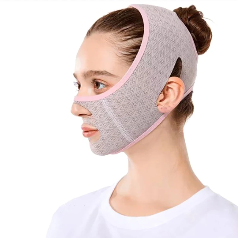 Face Lift V Shaper Mask Facial Slimming Bandage Chin Cheek Lift Up Belt Face Tape Lifting Waterproof Neck Lift Tapes And Bands