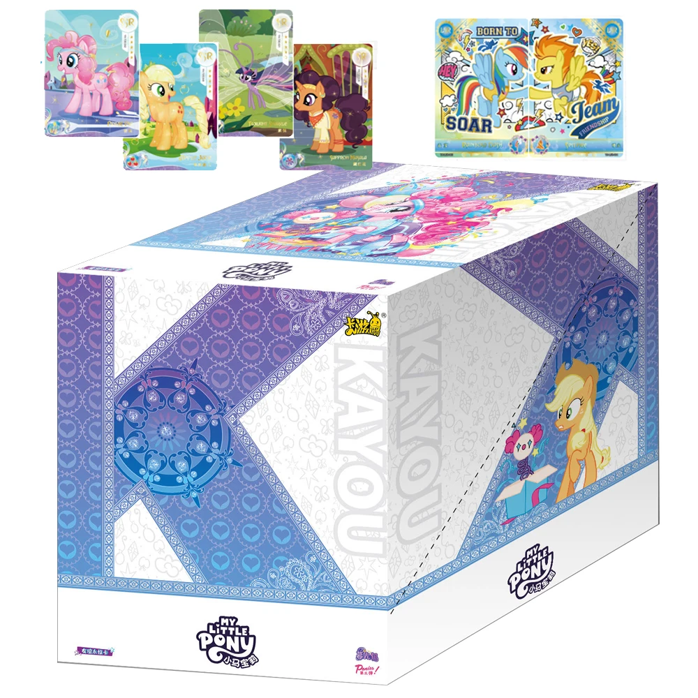 

Kayou My Little Pony Collection Card For Children Cute And Funny Party Twilight Sparkle Rare Limited Game Card Christmas Gifts