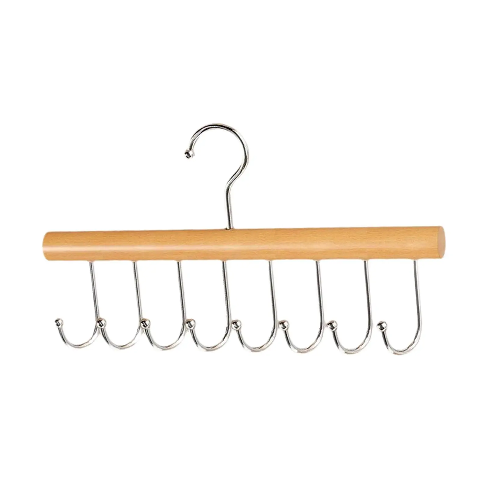 

Belt Organizer for Closet Wood Stable Scarf Holder for Scarves Bags Tank Top