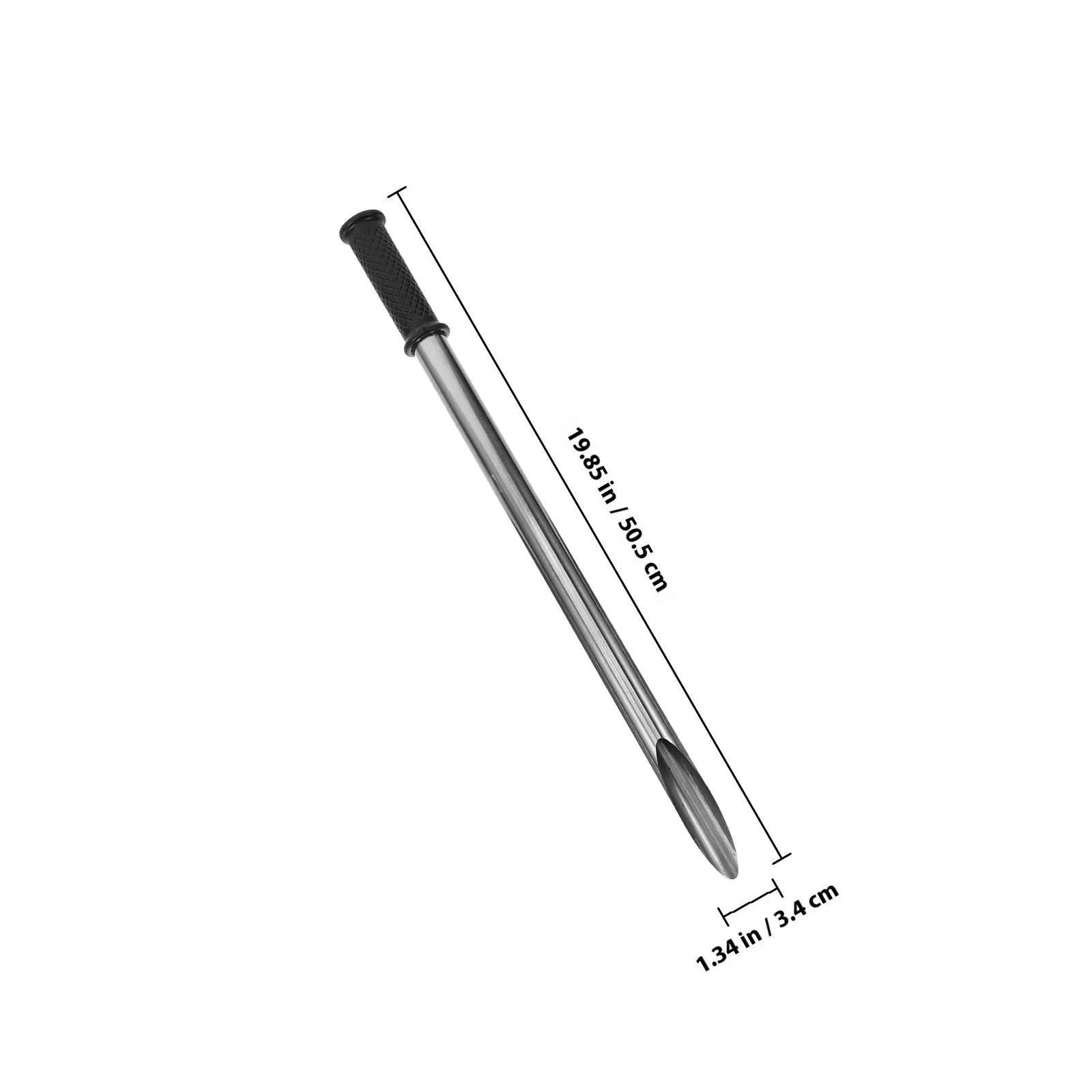 Stainless Steel Soil Sampler Tube for Wheat, Grains, Powder – Long Metal Sampling Tool