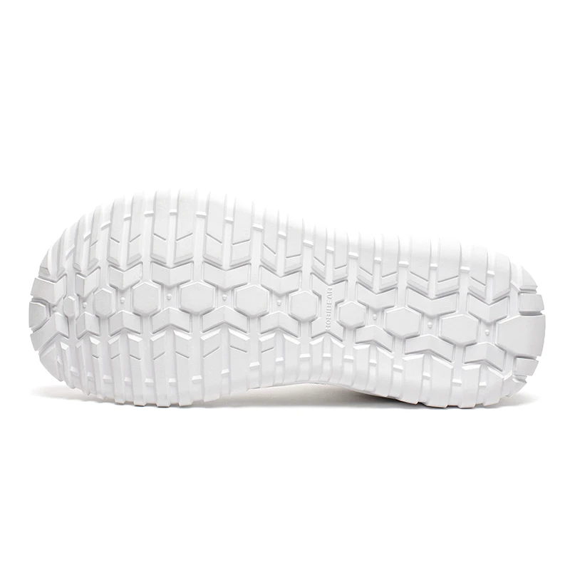 أحذية مشي HOBIBEAR بمقدمة واسعة للرجال والنساء أحذية رياضية خارجية غير قابلة للانزلاق بأربطة شبكية قابلة للتنفس