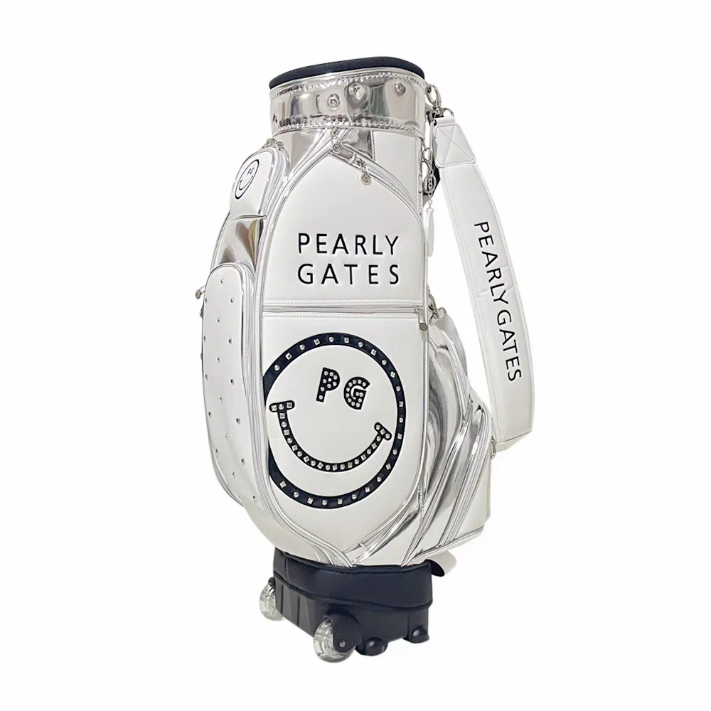 حقيبة عربة جولف فاخرة - حامل نادي الكل في واحد للرجال والنساء، جاهز للاستخدام الخارجي مع حقيبة نادي الجولف ذات العجلات الناعمة #5