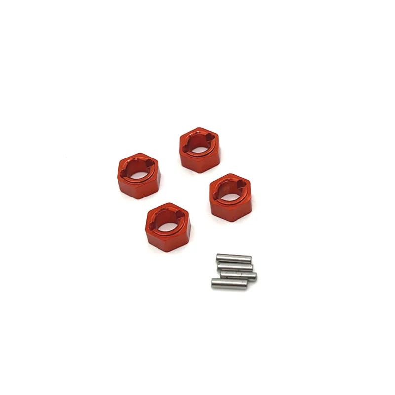 RC Car Parts Metal Upgrade 7mm Connector Fit For FMS 1/18 Watcher Adventurer Red Rabbit 1/24 XQ FCX24 RC Car Accessories