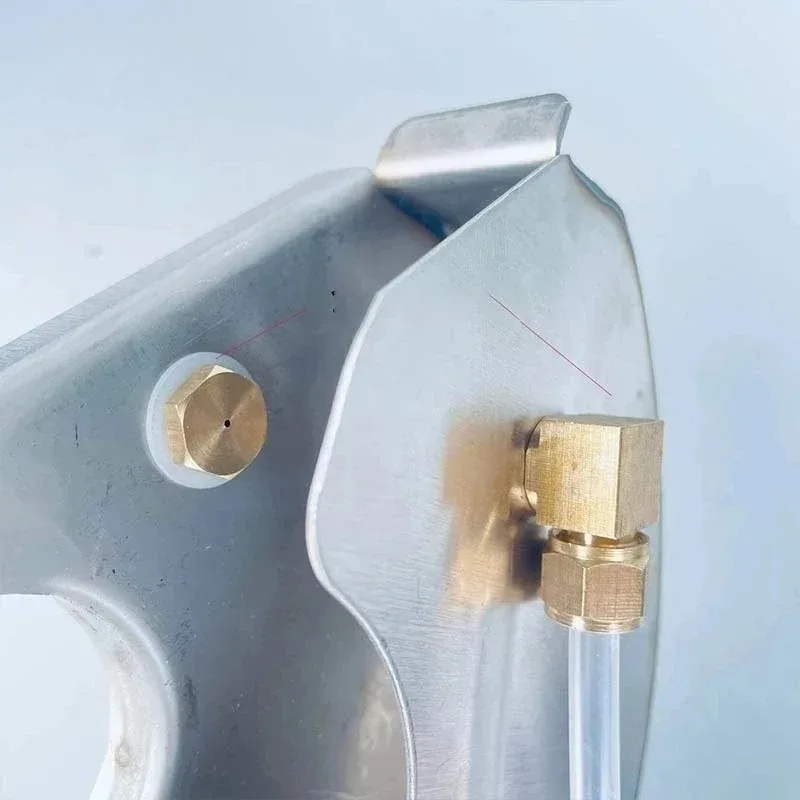 Universal Surface Cutting Dust Shroud For Angle Grinder Attachment Durable Double Atomizing Nozzle Dust Cover Collector Tool
