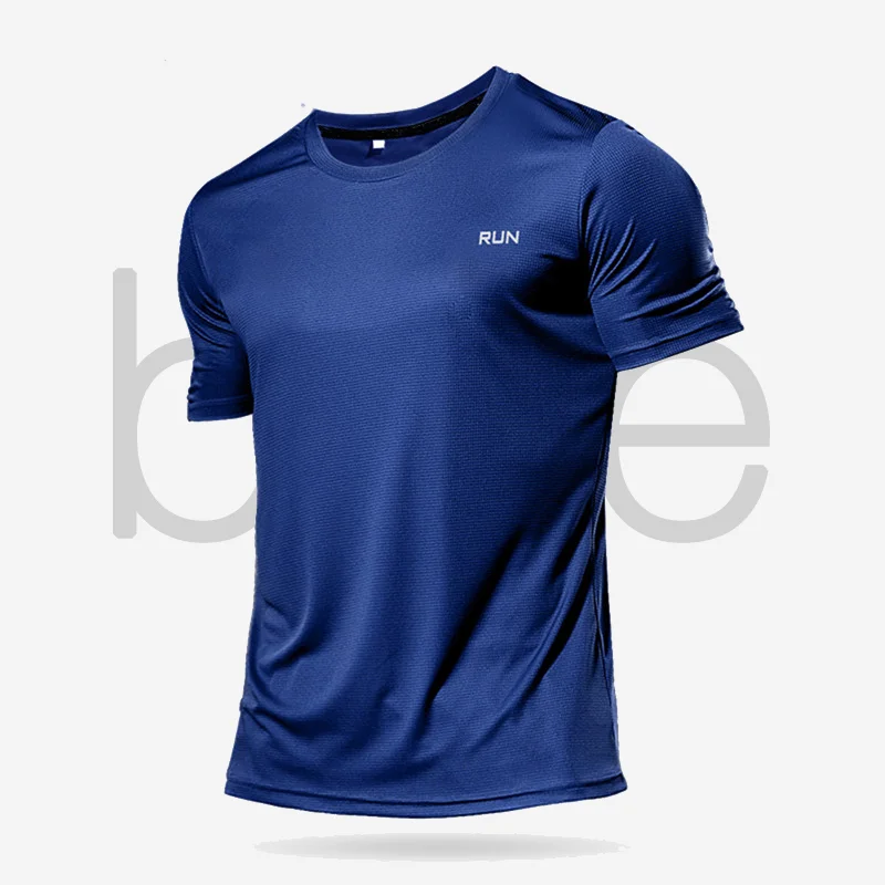 Lange und kurz ärmel ige T-Shirt Fitness Sport Tops Morgen laufen Eis Seide schnell trocknen Outdoor Bergsteigen Sport kleidung Männer – Detail 21